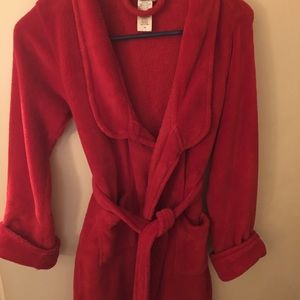 Red Child’s Robe Size 7/8